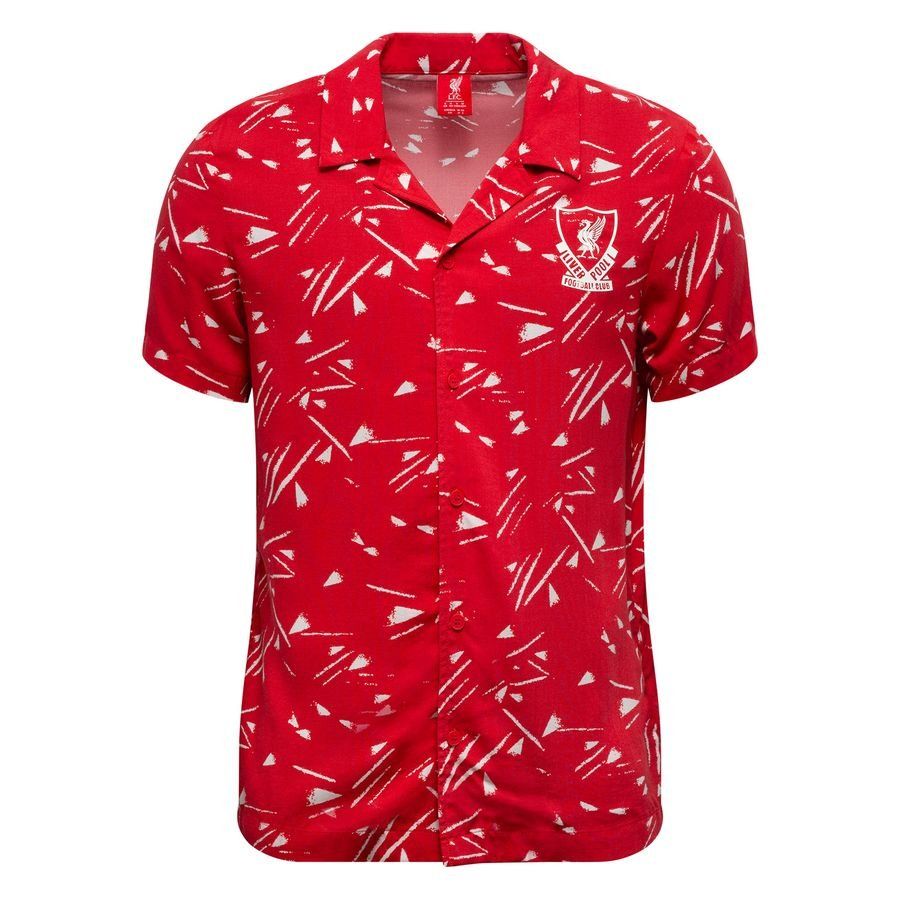 Liverpool Button Through 1989/91 - Red - Men's-SoccerKits Hub | Buy Soccer Jerseys Online